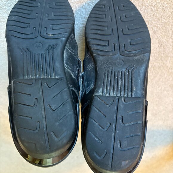 Bilt Armored Motorcycle Boots Men's Size 11 Black Leather Side zip - Picture 11 of 12